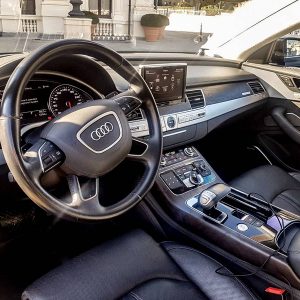 2020 audi a8 lanterna limo service private taxi ncc genova milano france