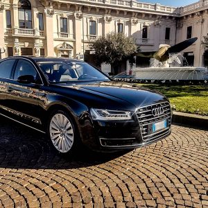 2020 audi a8 lanterna limo service private taxi ncc genova milano france