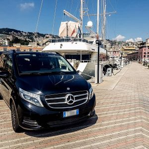 2020 vito mercedes lanterna limo service private taxi ncc genova milano france