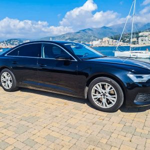 audi a6 lanterna limo service transfer ncc genova italia tour operator