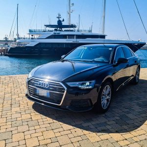 audi a6 lanterna limo service transfer ncc genova italia tour operator