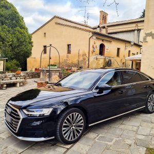 audi a8 lanterna limo service transfer ncc genova italia tour operator